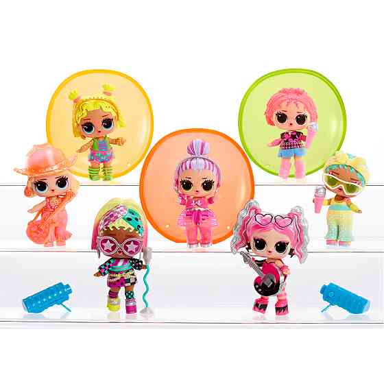 Ігровий набір з лялькою L.O.L. Surprise! серії Neon Pop - Зірочки Днепр