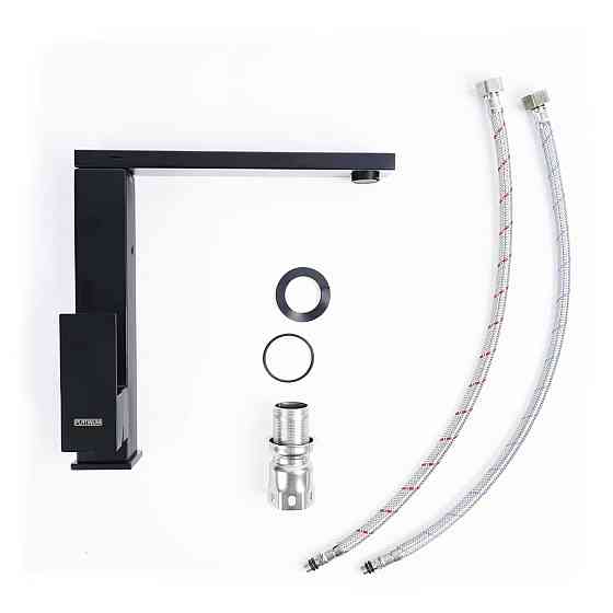 PLATINUM Змішувач кухонний Platinum 161 NES (Чорний) Київ