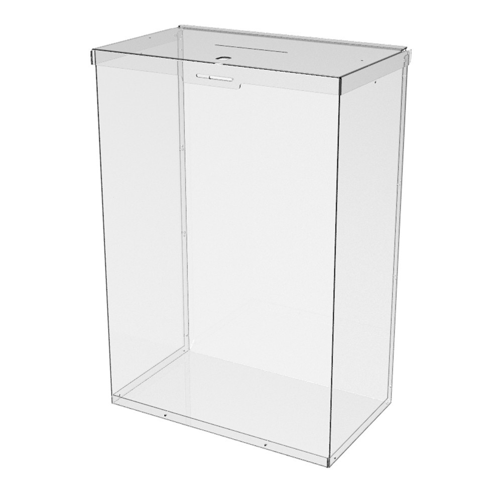 Ящик EKOSTAR с замком для пожертвований и сбора денег 340x200x500. Объем 34 литра Киев - изображение 2