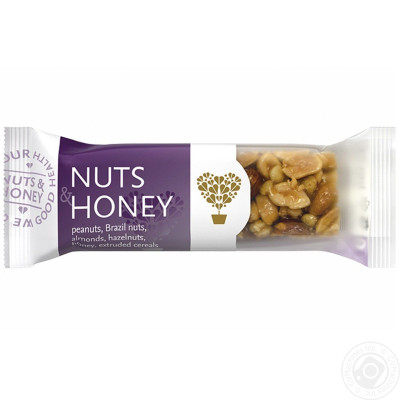 Батончик Tekmar Горіх з медом 35 г (8585004501170) Вінниця - фото 1