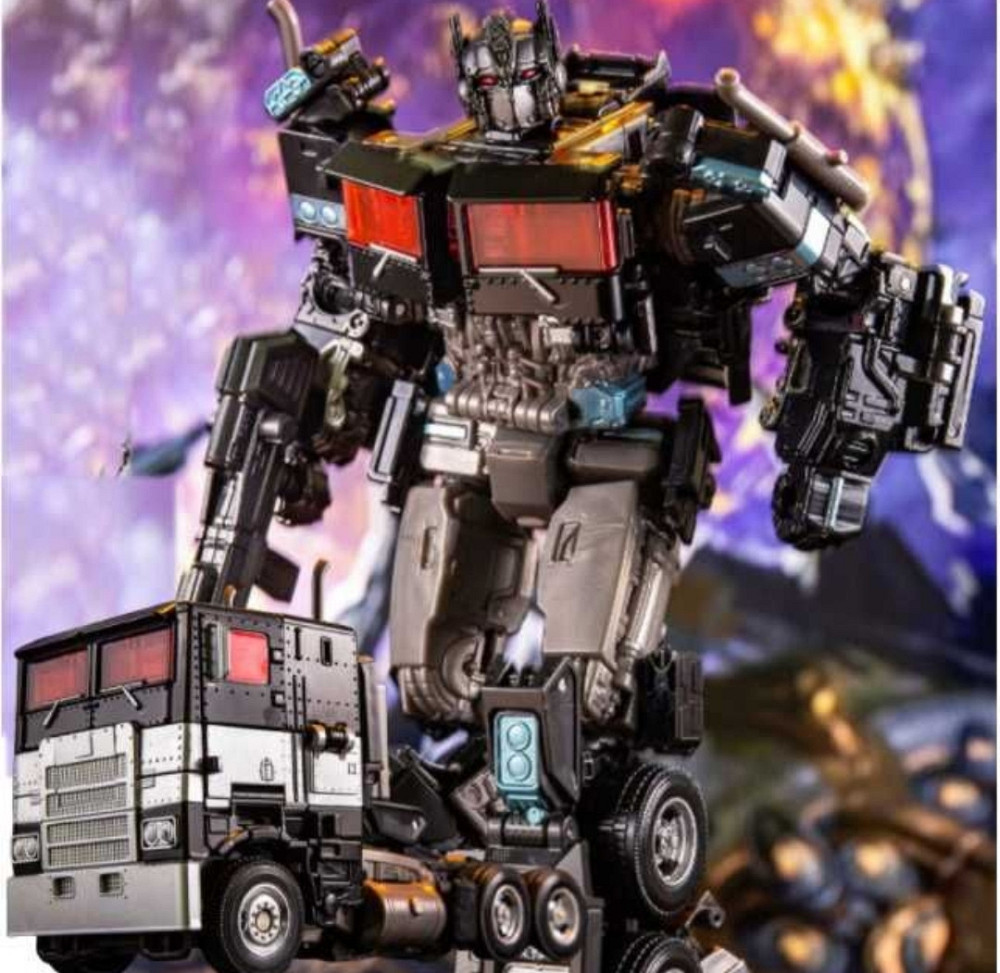 Чорний Оптимус Прайм Dark Commander Металева Версія 18 см. Київ - фото 6