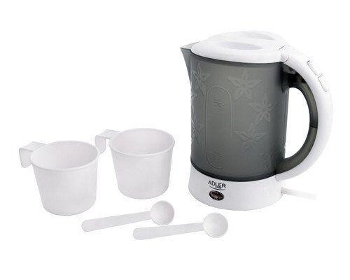 Електрочайник дорожній Adler AD 1268 з чашками і ложечками Винница - изображение 5