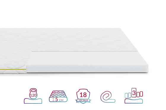 Тонкий матрац Lento Tutti/Ленто Тутті (топер) ТМ Highfoam Харків