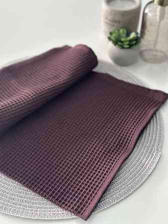 Вафельний рушник Ideal Textile 70х140 см 240 г/м2 (56860827) Коричневий Чернівці