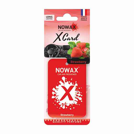 Ароматизатор Nowax X Card Strawbarry сухий Киев