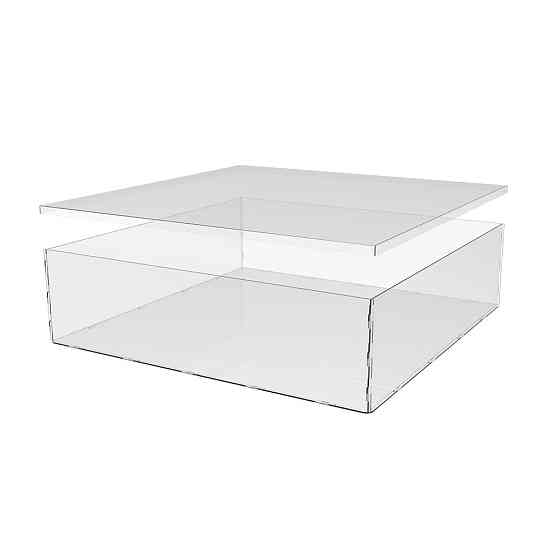 Коробка акриловая EKOSTAR 550х550х150 с крышкой Киев