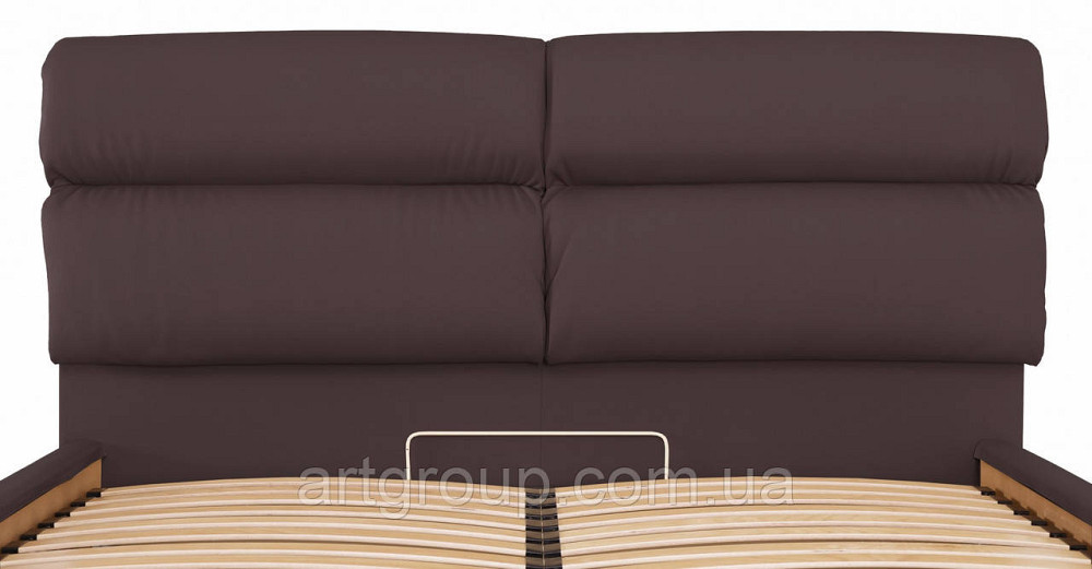 Ліжко Oxford Comfort 120 х 190 см Fly 2231 З підйомним механізмом та нішою для білизни Темно-коричневий Дніпро - фото 19
