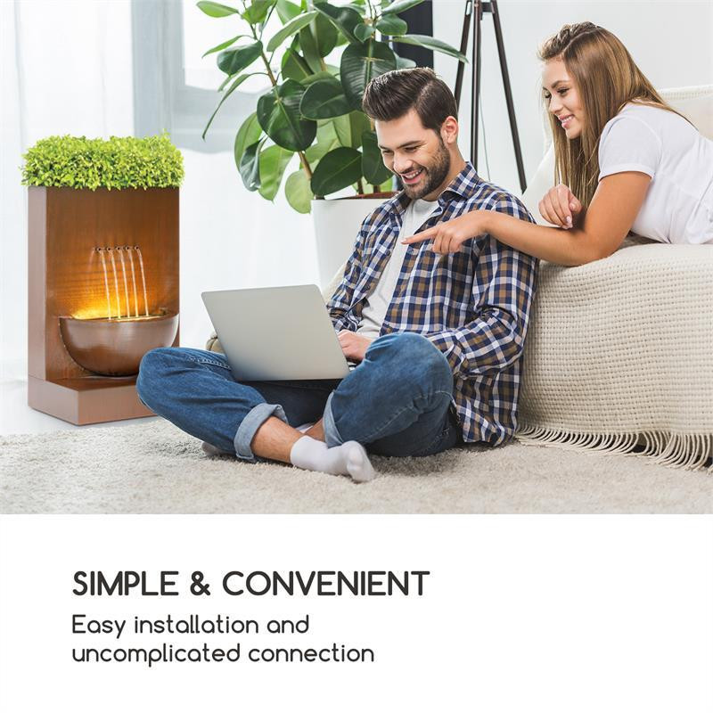 Фонтан сада ветряных цветов Внутренний фонтан с сеялкой 11 Вт для использования в помещении и на открытом Ровно - изображение 3