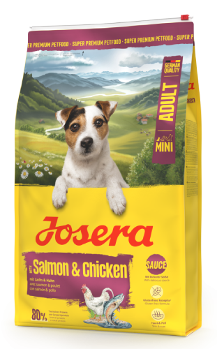 Сухой корм Josera Mini Salmon&Chicken (Йозера Мини) с аппетитным соусом для привередливых собак, 10 кг Винница - изображение 1