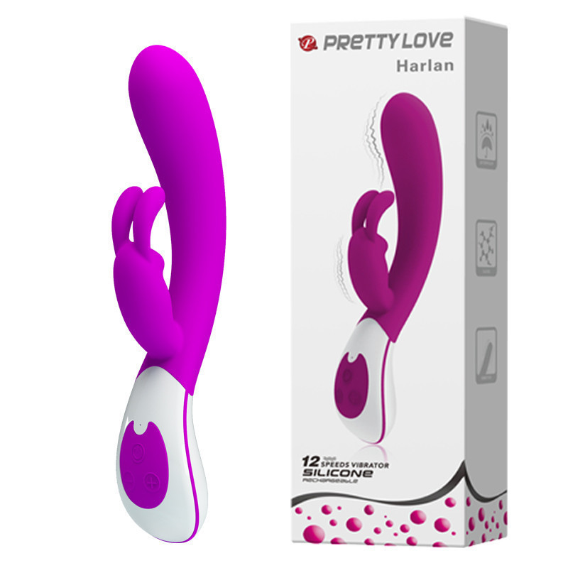 Вібратор - Pretty Love Harlan Vibrator Purple Sex Aura Київ - фото 1