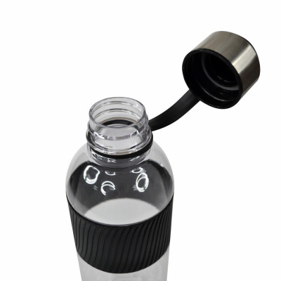 Бутылка для воды Line Art Limpid 850 мл чорний (20222LA-01) Винница - изображение 5