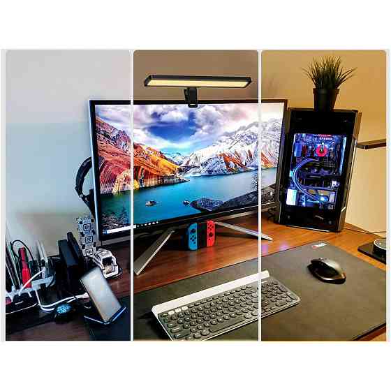 Лампа для конференції LED панель для монітора 2500-9000К Apexel APL-FL06 Київ