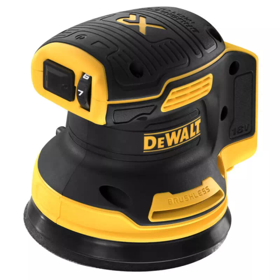 Професійна шліфмашина ексцентрикова акумуляторна безщіткова DeWALT DCW210N : без АКБ, платформа 125мм Київ