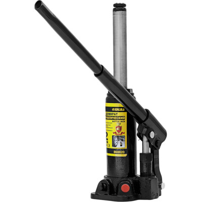 Домкрат Sigma гидравлический бутылочный 2т, 180-333мм (6101021) Винница - изображение 2