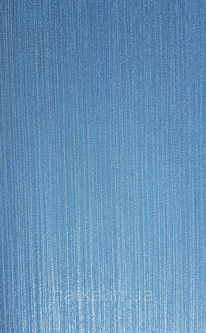 Обои виниловые на флизелине AS creation The Bos 0.53х10 однотонные структурные голубые полоски серебром Киев - изображение 2