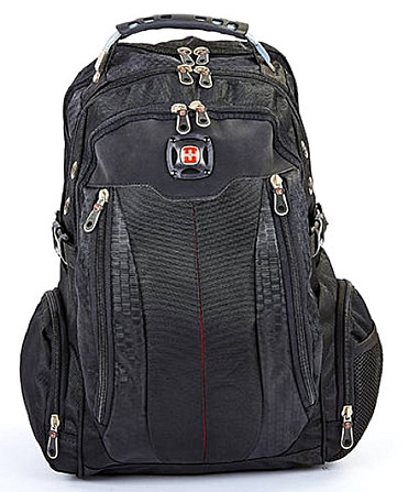 Рюкзак спортивный SWR 7620-1 30л 44x32x13 черно-серый Киев - изображение 3
