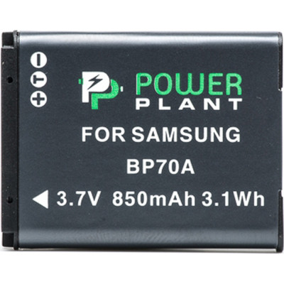 Акумулятор до фото/відео PowerPlant Samsung BP70A (DV00DV1261) Вінниця - фото 1
