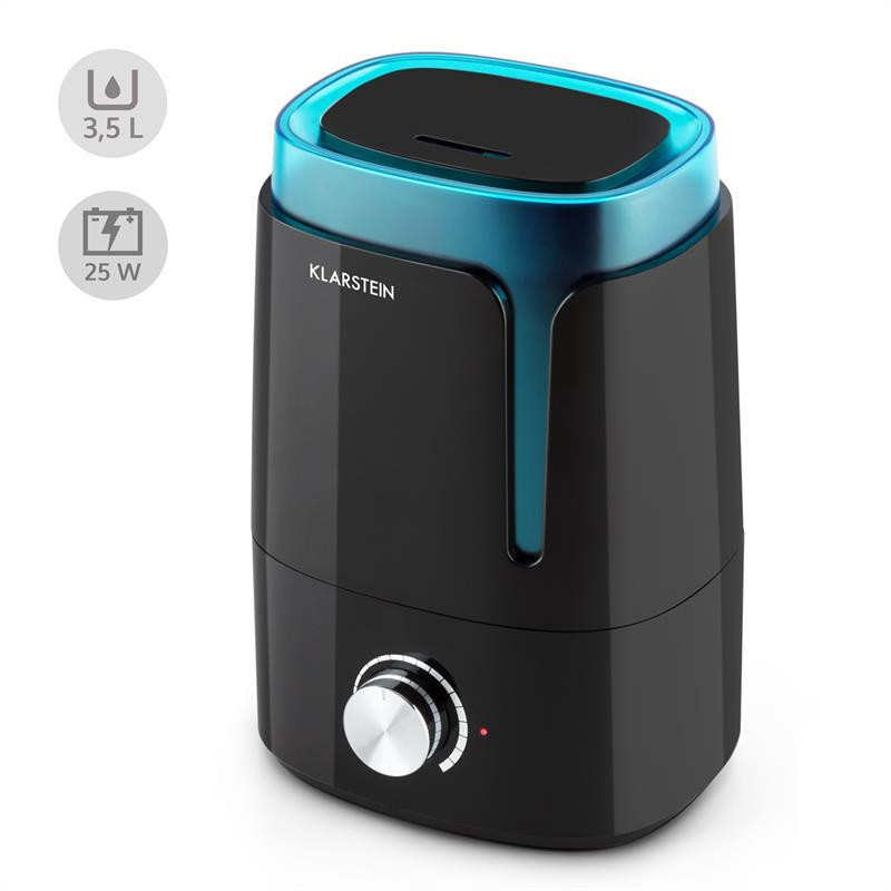 Увлажнитель воздуха Stavanger ароматическая функция ультразвук 3,5 л черный/бирюзовый черный (Германия, читать Ровно - изображение 6