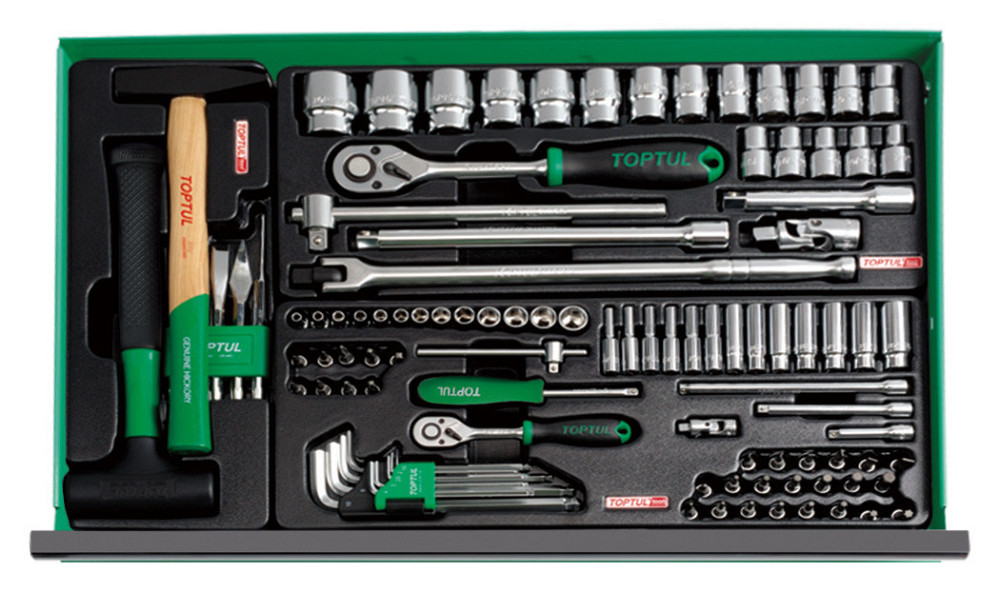 Тележка с инструментом передвижная TOPTUL 5 секций 157ед. GCAJ0006 Киев - изображение 3