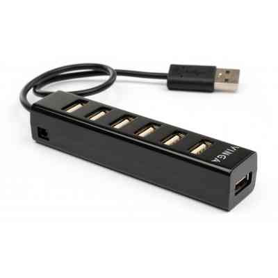 Концентратор Vinga USB2.0 to 7*USB2.0 HUB (VHA2A7) Винница