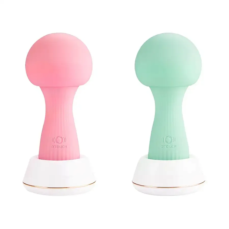 Вібромасажер Otouch MUSHROOM Teal, 7 режимів, функція нічника, технологія «старт-стоп» Львів - фото 1
