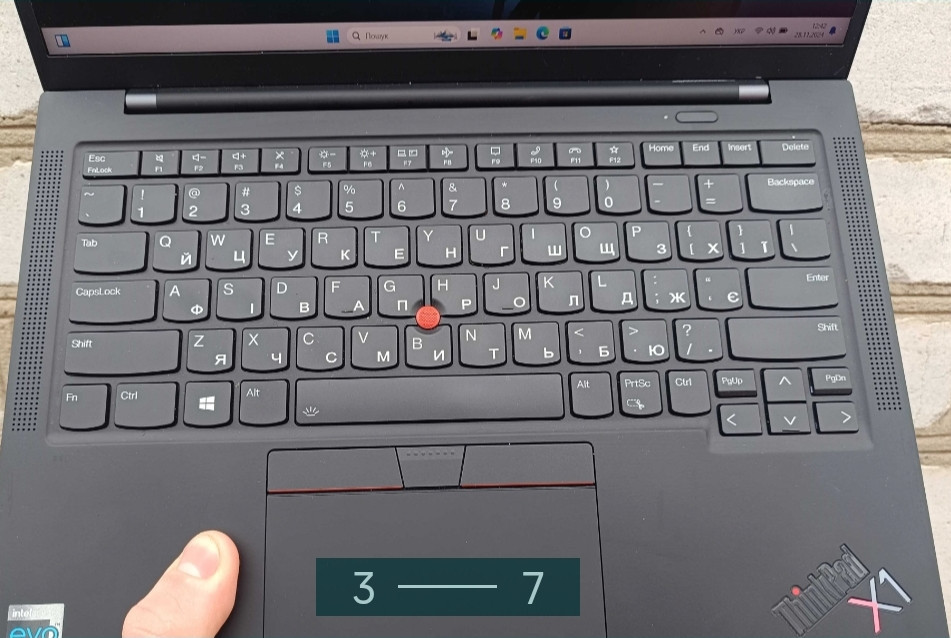 Ноутбук Lenovo X1 Carbon 9th. ( i5-1135G7 / 8Gb / 512Gb.) Київ - фото 2