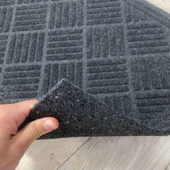 Килимок з гумової крихти 60*90см К-703 сірий ДУБНО Житомир - фото 3