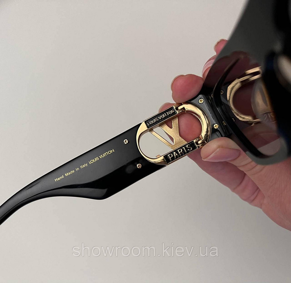 Жіночі сонцезахисні окуляри LV1661 Black Lux Київ - фото 3