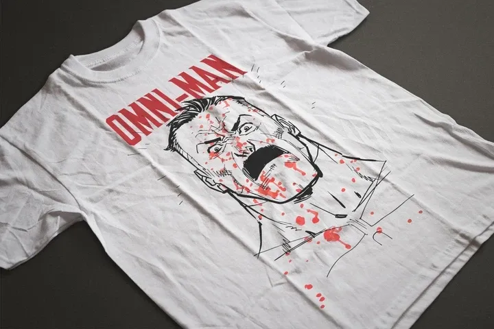 Футболка мужская с принтом Омні Мен Размер 48 Anime0913 Днепр - изображение 4