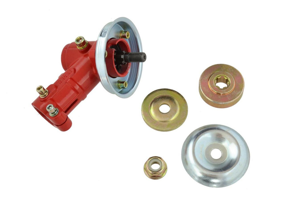 Редуктор мотокоси / електрокоси "GeKo" діаметром монтажного отвору 26 мм на квадратний вал Київ - фото 2