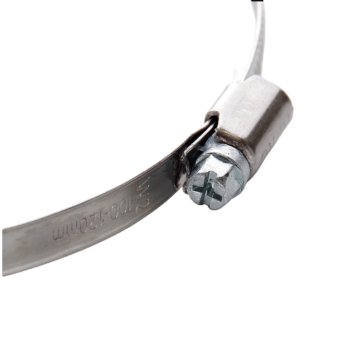 Хомут черв'ячний нержавіюча сталь 90-110мм W2 10 шт/уп APRO Житомир - фото 4