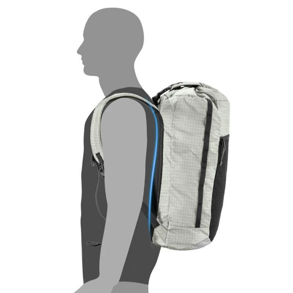 Рюкзак туристичний Naturehike NH20BB206, 20 л, графіт в клітинку Київ - фото 2