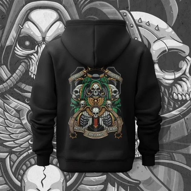 Худі для підлітка хлопчика з принтом WarHammer 40K Capellanu140 Розмір 160 Anime11121 Дніпро - фото 1