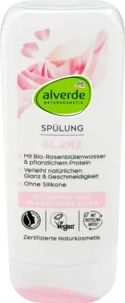 Alverde NATURKOSMETIK Conditioner Glanz Bio-Rosenblütenwasser & pflanzlichem Protein, 200 ml Львів - фото 1