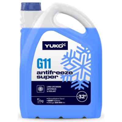 Антифриз Yuko -32 Super G11 синій. ПЕ кан.5л (5 кг.) (4823110404423) Винница