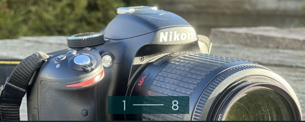 Фотоаппарат Nikon D3200 як нова + Nikkor 55-200mm 1:4- 5.6G. Киев - изображение 7