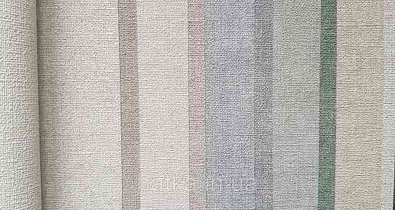 Шпалери вінілові на флізеліні AS creation Amber метрові однотонні структурні під тканину матові бежево-сірі Київ