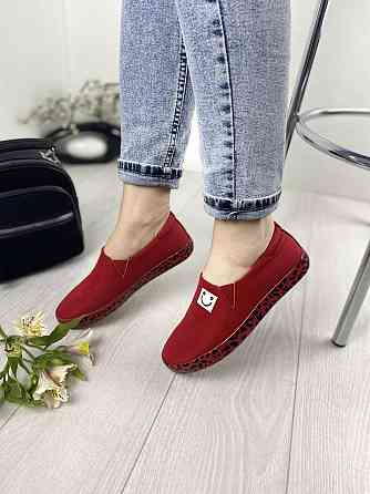 Bona Сліпони жіночі Bona MB-501 червоні (літо, тканина) (1356) Коломыя