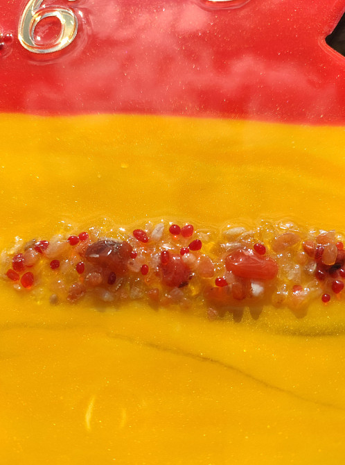 Настінний годинник Карта Німеччини 60х45см з епоксидної смоли ручної роботи Дніпро - фото 5