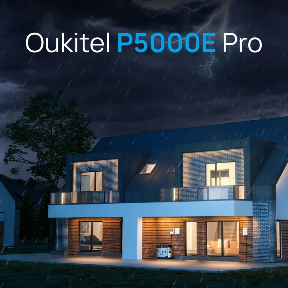 Портативна зарядна станція OUKITEL P5000E Pro 4000W 5120Wh (42-00146) Киев - изображение 7