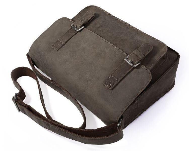 Сумка чоловіча Vintage 14097 Сіра Київ - фото 7