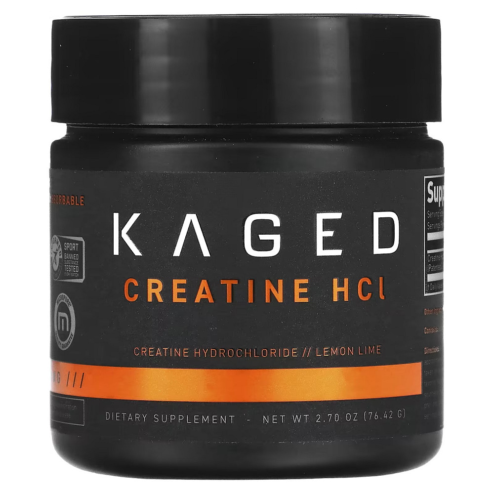 Гідрохлорид креатина Kaged Muscle Patented C-HCI, Creatine HCI 76.4g (Lemon Lime) Луцьк - фото 1