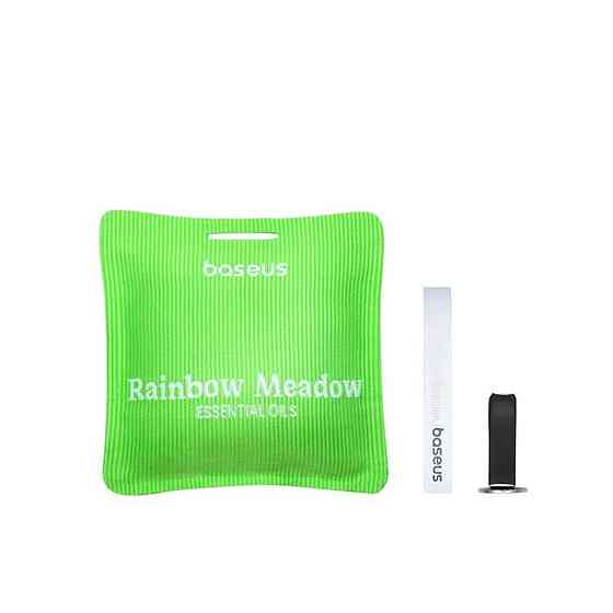 Автомобильный освежитель воздуха Baseus Margaret Series Car Air Freshener (Rainbow Meadow) Forest Green Ковель