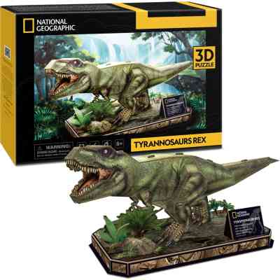 Пазл Cubic Fun 3D National Geographic Dino Тиранозавр Рекс (DS1051h) Вінниця