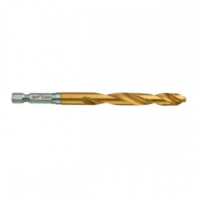 Сверло Milwaukee по металлу RedHEX HSS-G TiN, 8,5 мм (48894720) Винница - изображение 2