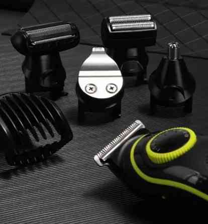 Машинка для стриження волосся, стайлер Kemei KM-696, чорний Вінниця