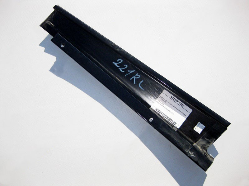 Mercedes-Benz  A2216900387 Вертикальна накладка скла задніх лівих дверей S-Class W221 Одесса - изображение 2