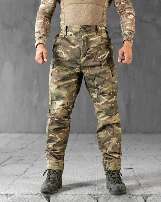 Зимові штани на флісі мультикам ВТ6817 Одеса - фото 1