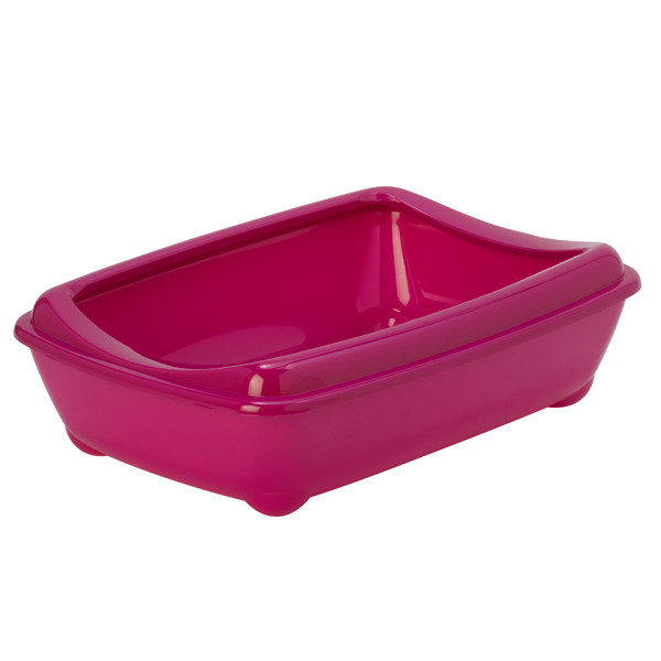 Moderna Arist-O-Tray Medium МОДЕРНА АРИСТ-О-ТРЭЙ МЕДИУМ туалет с бортиком лоток для котов, 43х31х12см Киев - изображение 1