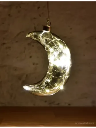 Новорічна Led іграшка "Місяць" Луцьк